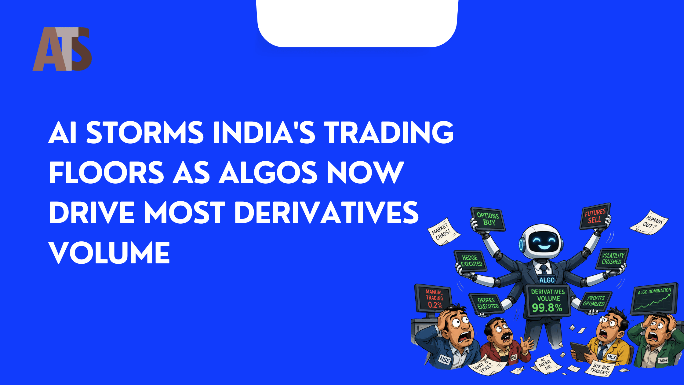 AI Storms India's Trading Floors as Algos Now Drive Most Derivatives Volume