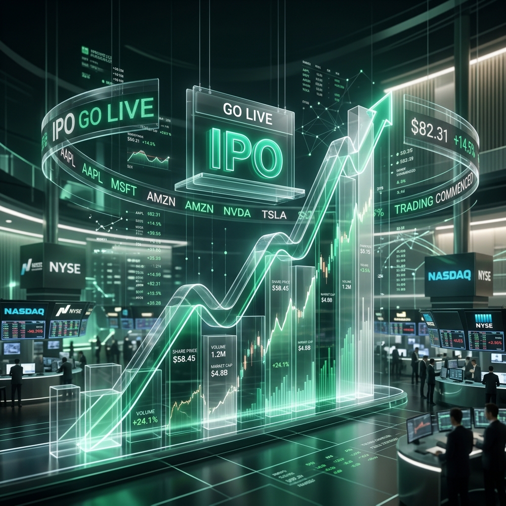 IPO bidding in a browser